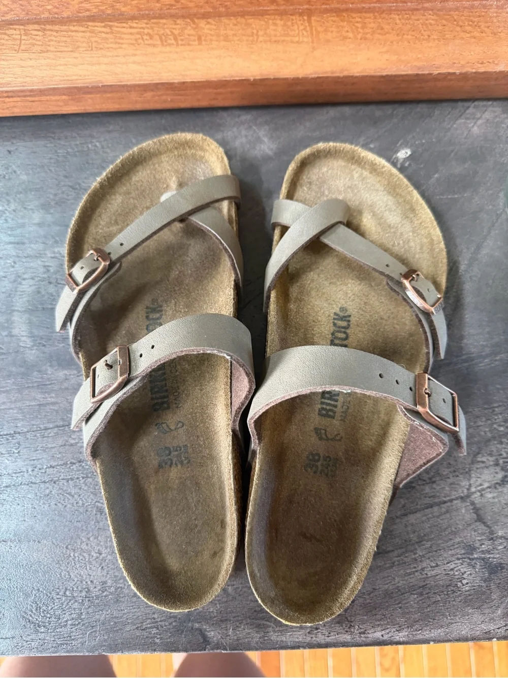 Birkenstock sandals in size 38 - Picture 3 of 7
